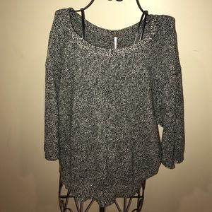 Free People Sweater- cut out back